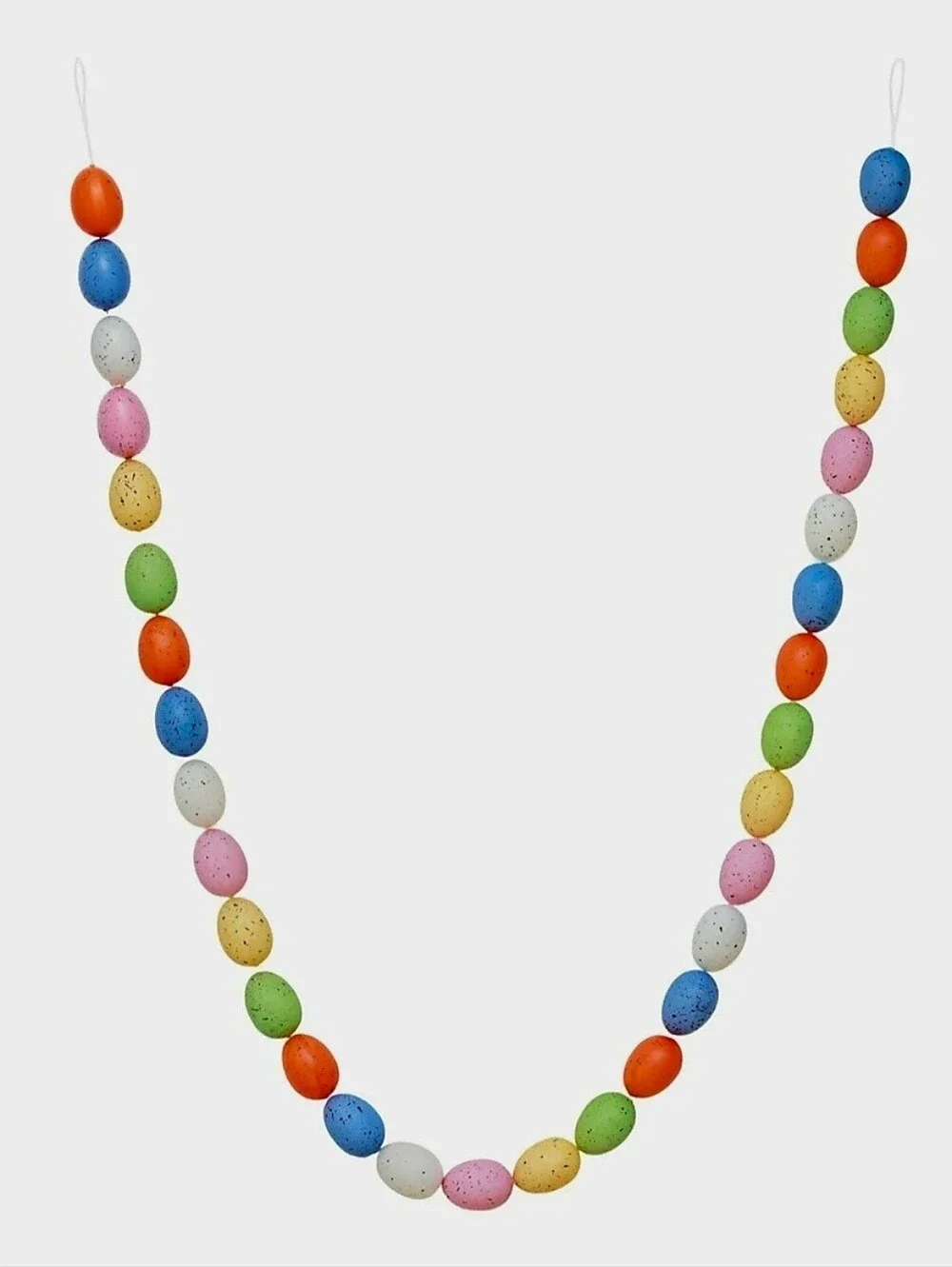 New Speckled Egg Garland, 72in Easter spring seasonal holiday home decor accent